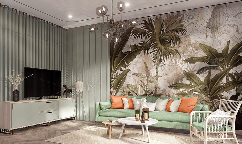 Phong cách thiết kế nội thất Tropical