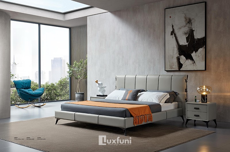 Giường Modern Lux809 nhập khẩu nguyên chiếc